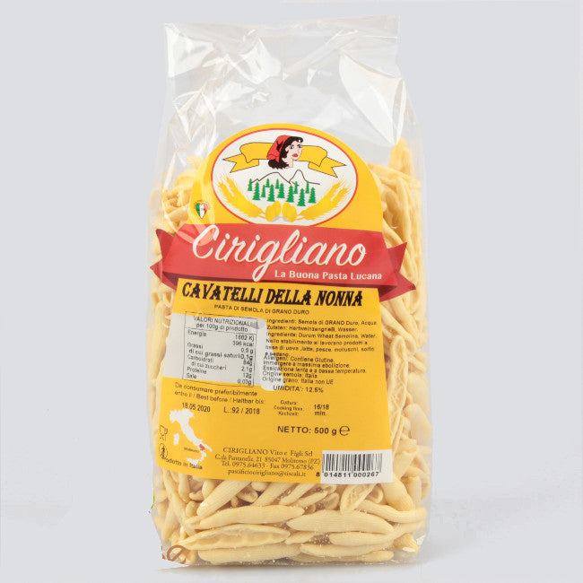 Cavatelli Lucani Pastificio Cirigliano