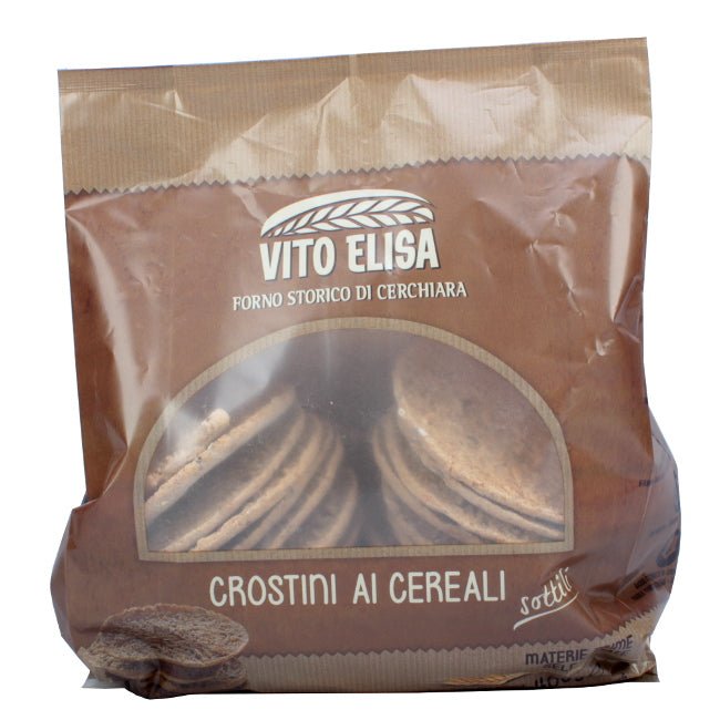 Crostini ai cereali di Cerchiara di Calabria