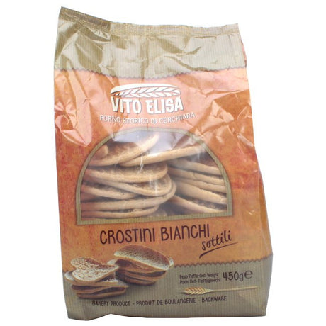 Pane di Cerchiara Crostini Bianchi Sottili Vito Elisa