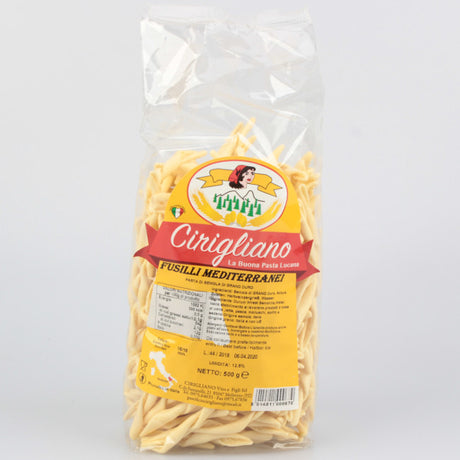Fusilli Mediterranei Pastificio Cirigliano
