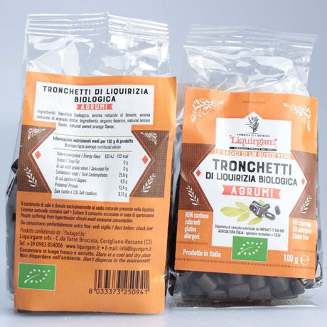Tronchetti di Liquirizia agli agrumi