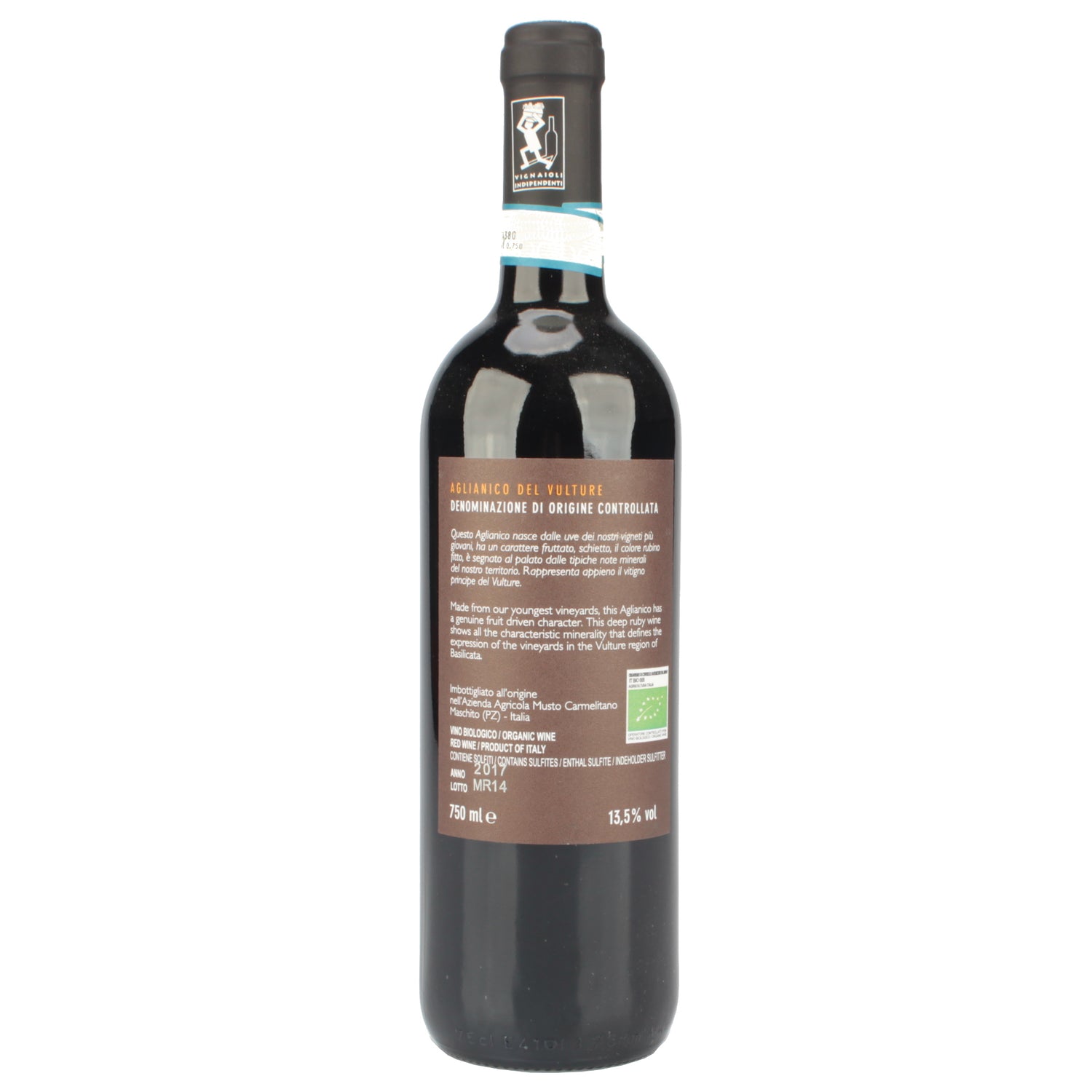 Aglianico del Vulture Musto Carmelitano