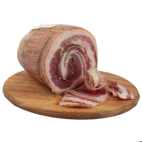 Pancetta Arrotolata Lucana da allevamenti semibradi