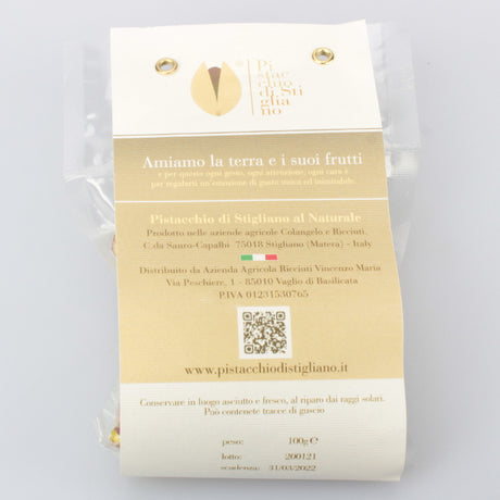 Pistacchio Non tostato Naturale Lucano