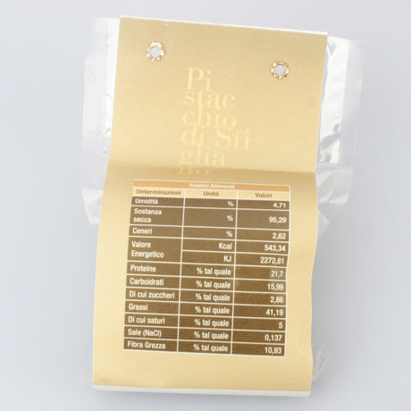 Pistacchio di Stigliano Valori Nutrizionali