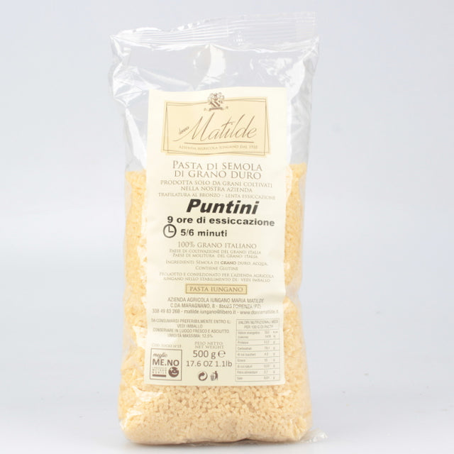 Pasta di semola di grano duro puntini Forenza