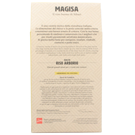 Riso Calabrese Magisa Arborio