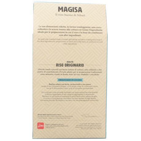 Riso della Calabria Magisa Originario