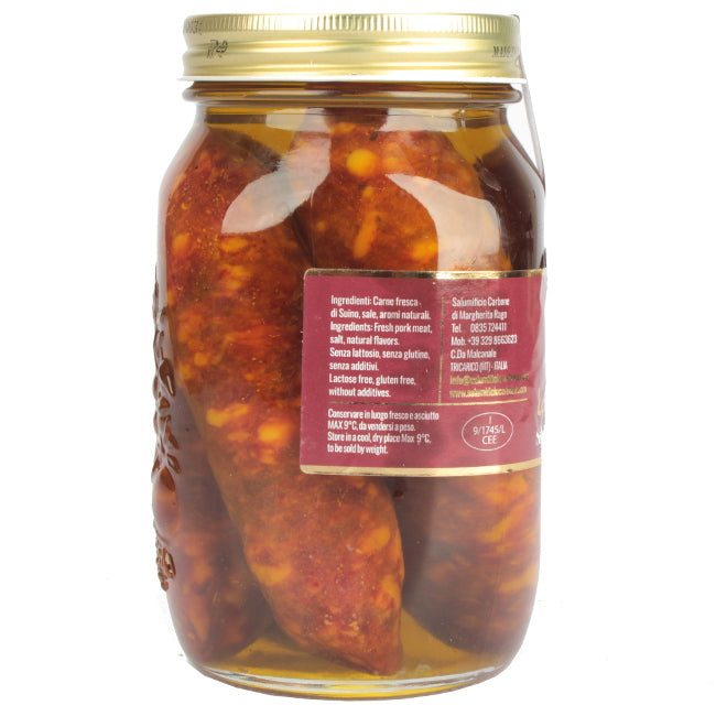 Salsiccia Lucana sott'olio