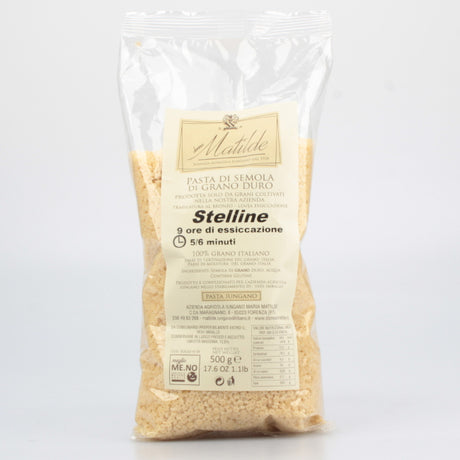 Pasta Stelline di Grano Italiano 100%