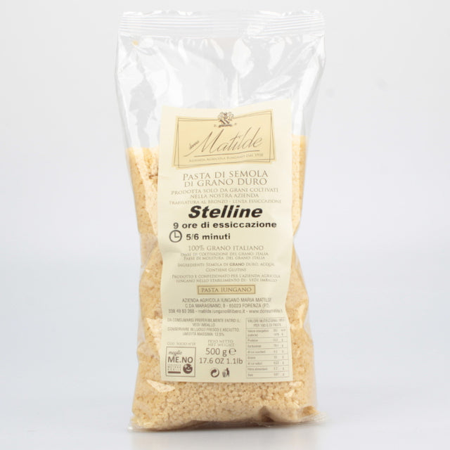 Pasta Stelline di Grano Italiano 100%