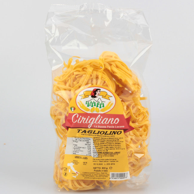 Pasta all'uovo Tagliolino Pastificio Cirigliano