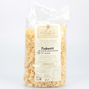 Tubetti Matilde pasta Lucana