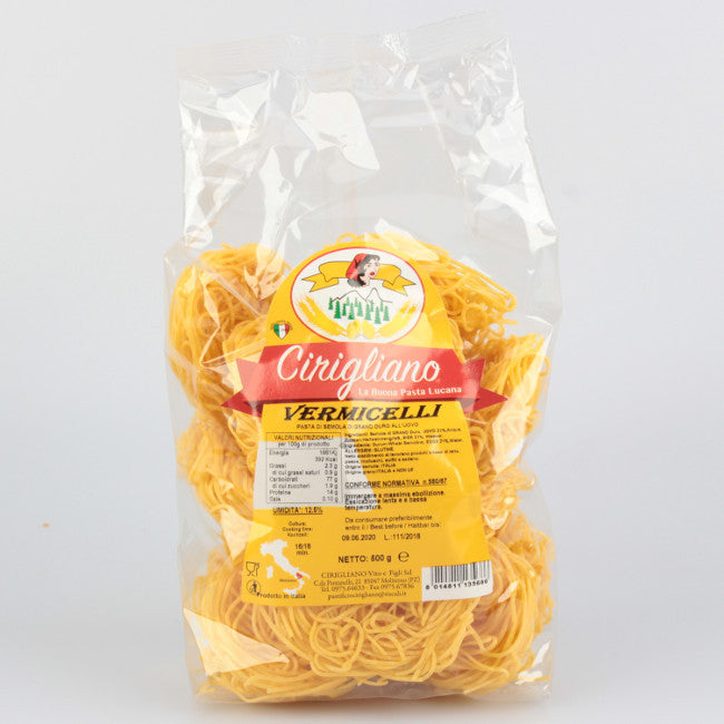 Vermicelli all'uovo Pastificio Cirigliano