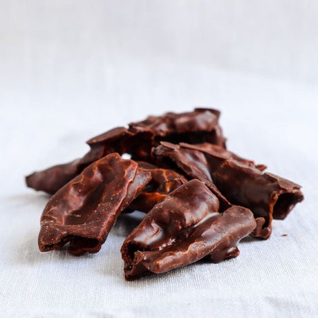 Peperoni Cruschi avvolti di Cioccolato fondente