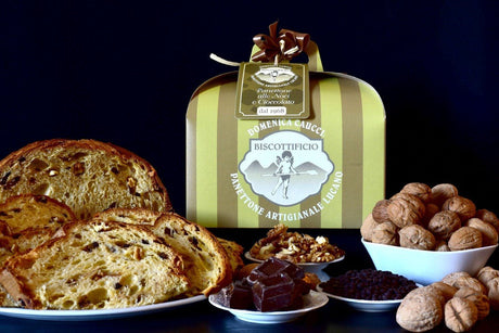 Panettone alle noci e Cioccolato Lucano della Basilicata